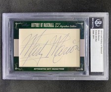 2012 Leaf History Baseball MARTY MARION Cardinals HOF Cut Signature Edition Auto