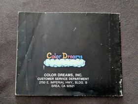 Captain Comic Nintendo NES Instruction Manual Booklet Only NO Game !