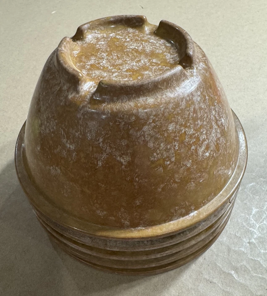 Halsey (5) Cuencos Ejército de Estados Unidos 1956 Melmac Mess Hall Chow Cereal Sopa Cuenco De Colección Foto 2 de 4