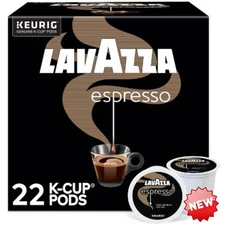 [Quick Completion] Lavazza Espresso Roast Keurig K-Cup Coffee Pods - 22ct