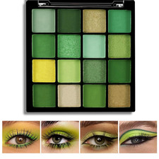 Colorful Eyeshadow Palette Makeup-16 Colors, Matte and Glitter Eyeshadow, Bri...