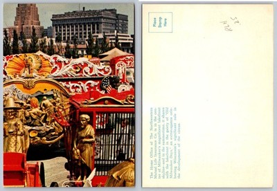Milwaukee WI Old Milwaukee Days Circus Parade Float Postcard