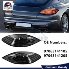For 2010-2013 Porsche Panamera 970.1 Smoke Black LED Rear Tail Lights Brake Lamp
