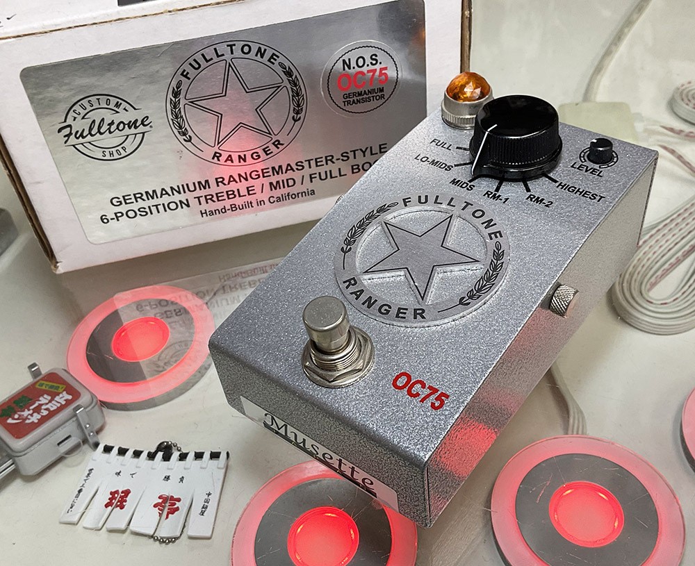 ギター Fulltone Custom Shop RANGER N.O.S. OC-75 Fulltone Custom Shop Ranger OC-75 Guitar Pedal Limited Edition