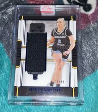 2025 WNBA Panini One and One Hailey Van Lith RC Rookie Memorabilia Jersey /50