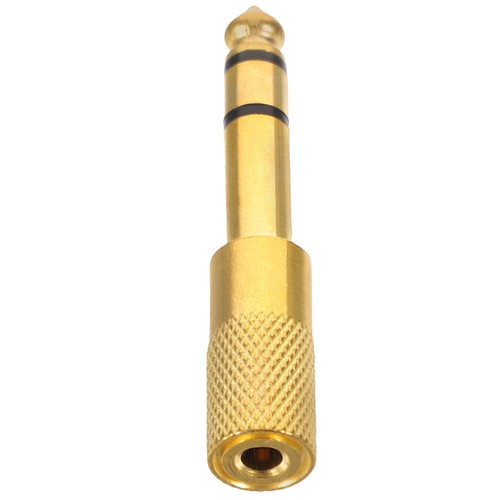 Adattatore Amplificatore Chitarra Maschio a Femmina Audio Mic Aux Microfono Connettore Auto - Foto 3 di 12