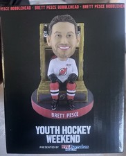 NJ DEVILS BRETT PESCE Bobblehead Youth Hockey Weekend promo Gift  NEW IN BOX