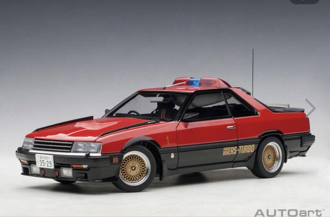 ら*す様 AUTOart Nissan Skyline (R30)西武警察 RS AUTOart 1/18 Nissan Skyline DR30 Seibu Keisatsu Machine RS-1