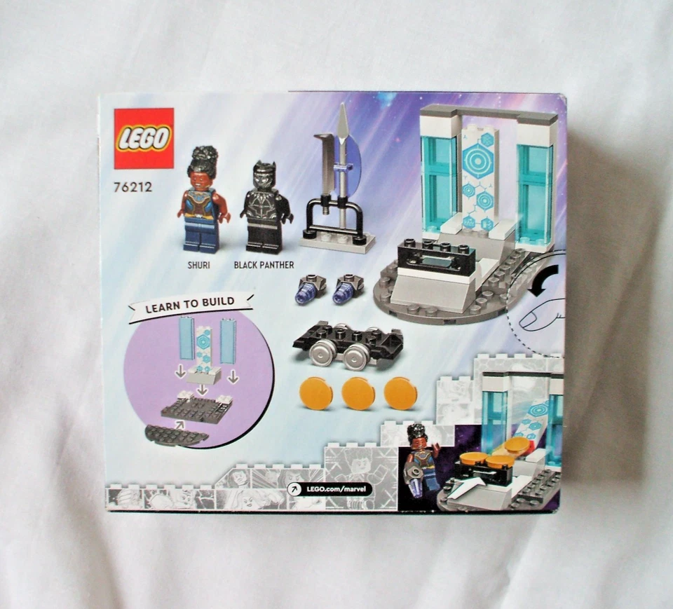 LEGO MARVEL SUPER HEROES Black Panther: Shuri's Lab - Set 76212 (Sealed) - Image 2 of 3