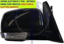 SPECCHIO SPECCHIETTO RETROVISORE ELETTRICO DX PER MITSUBISHI PAJERO 2007 IN POI