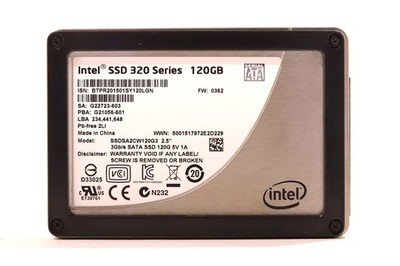Intel SSDSA2CW120G3 320 Series 120GB 2.5'' 3Gb/s SATA Solid State Drive Tested