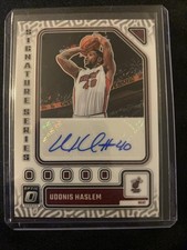 2023-24 Panini Donruss Optic - Signature Series Udonis Haslem #SS-UDH Auto Heat