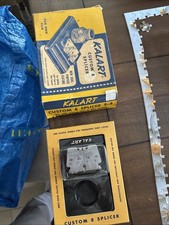 Kalart Custom 8 Splicer Model S-4 For 8mm Film Original Packaging MADE IN USA