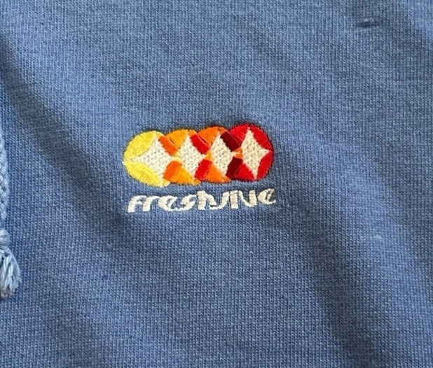 Sudadera con Capucha Freshjive De Colección Para Hombre Talla M/L Logo Bordado Azul Patín Foto 4 de 4