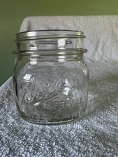 Vintage HTF BALL SPECIAL “Squat” Mason Canning PINT Jar - “Square” (1933-1962)