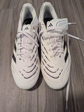 Adidas Predator Pro FG  White/Core Black/Met ...