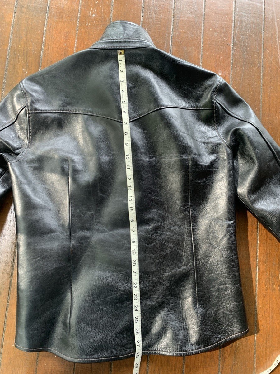 The Shop Vancouver x Y'2 Leather Tom Vintage horsehide Western