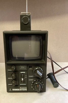 テレビ RANGER-505 Panasonic Ranger-505 Portable Television Model 1977 - Turns On W