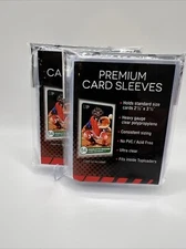 Ultra Pro PREMIUM Soft Card Penny Sleeves 2 Packs of 100 for Standard Cards