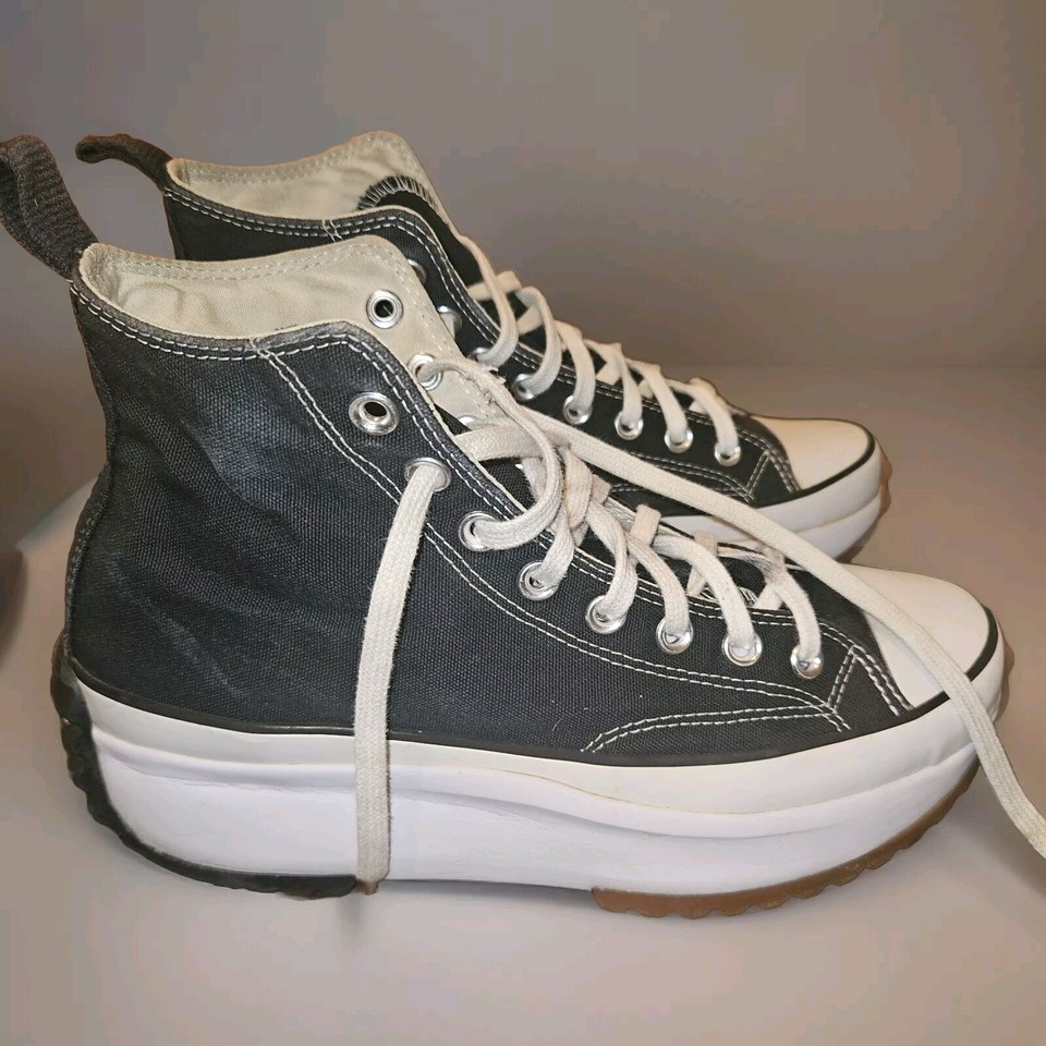 Converse Unisex Run Star Hike 166800C Black Shoes Sneakers Size M 8.5