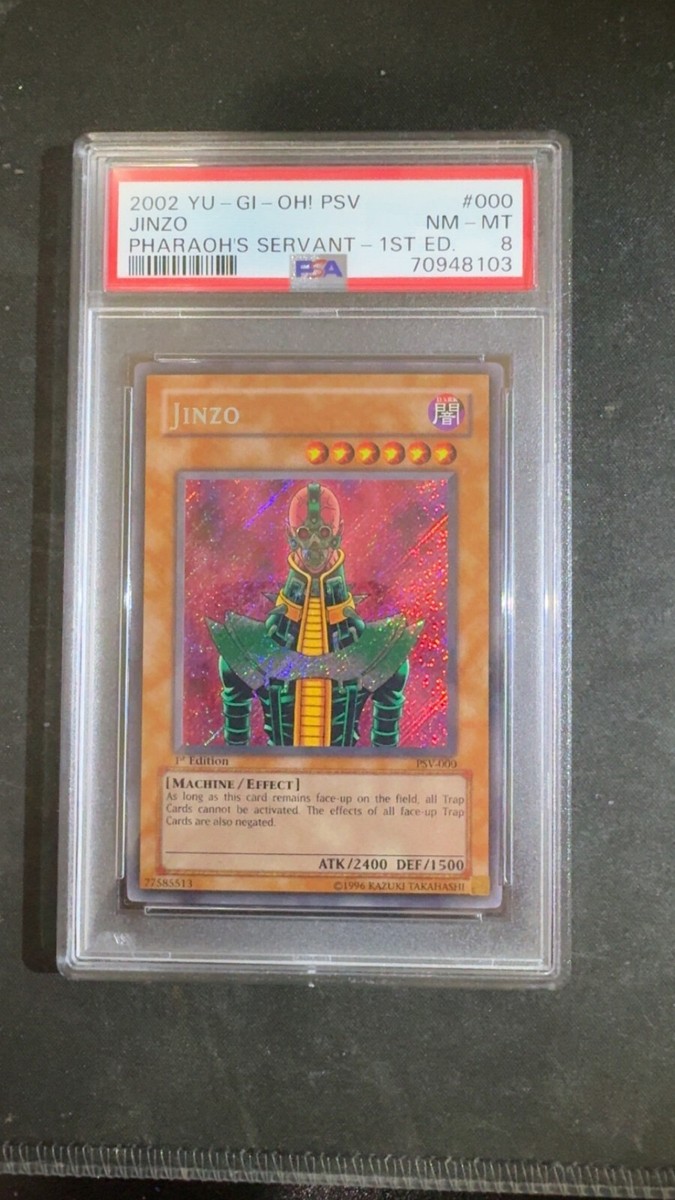 遊戯王 - Jinzo (PSV-000) 1st Edition 【超美品】 Jinzo - PSV-000 - Secret Rare - 1st Edition x1 - Lightly