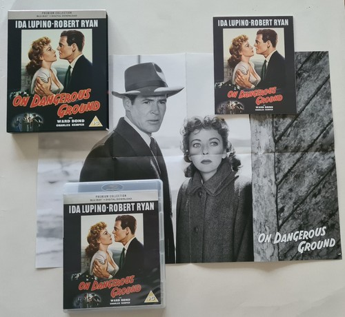 On Dangerous Ground Blu-ray mit Poster & Artcards 1951 Ida Lupino Robert Ryan - Bild 2 von 10