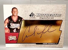 2005 Upper Deck Andre Igudala Philadelphia 76ers  Auto #AS-AI From Japan