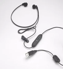 Spectra USB Transcription Headset with in line volume control