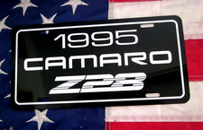 1995 Chevrolet Camaro Z28 License Plate Car Tag 95 Chevy Z-28