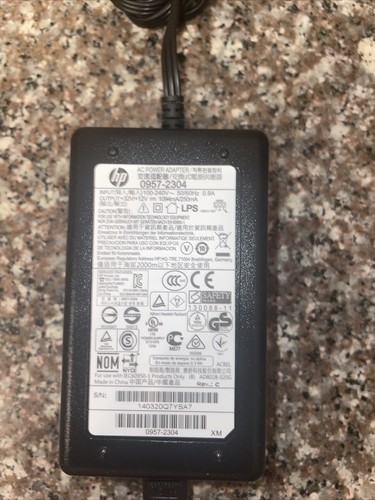 HP Printer Power Supply AC Adapter Charger 0957-2304 - Genuine - OEM - Original - Picture 2 of 5