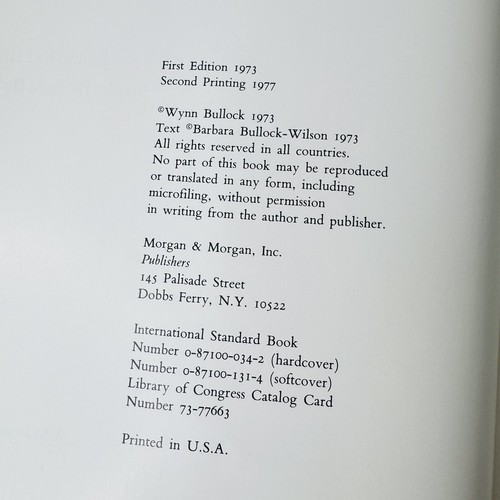 Wynn Bullock Photography A Way of Life 1977 Paperback Photographer Vintage Book - Bild 5 von 11