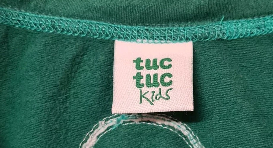 Giacca Tuc Tuc verde bottoni davanti cotone elasticizzato età 10 anni - Immagine 3 di 4