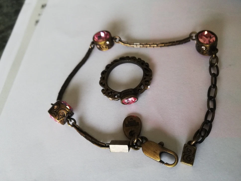 Dyrberg&Kern, Armkette&Ring, selten, Neu, OVP70 Euro, NP190Euro