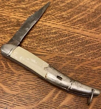 Vintage Jowika Folding Single Blade Fish Pocket Knife Made in Ireland