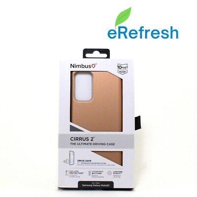 Nimbus9 SSn11-N9Ci2-RG Cirrus 2 Case for Samsung Galaxy Note20 (Rose Gold)