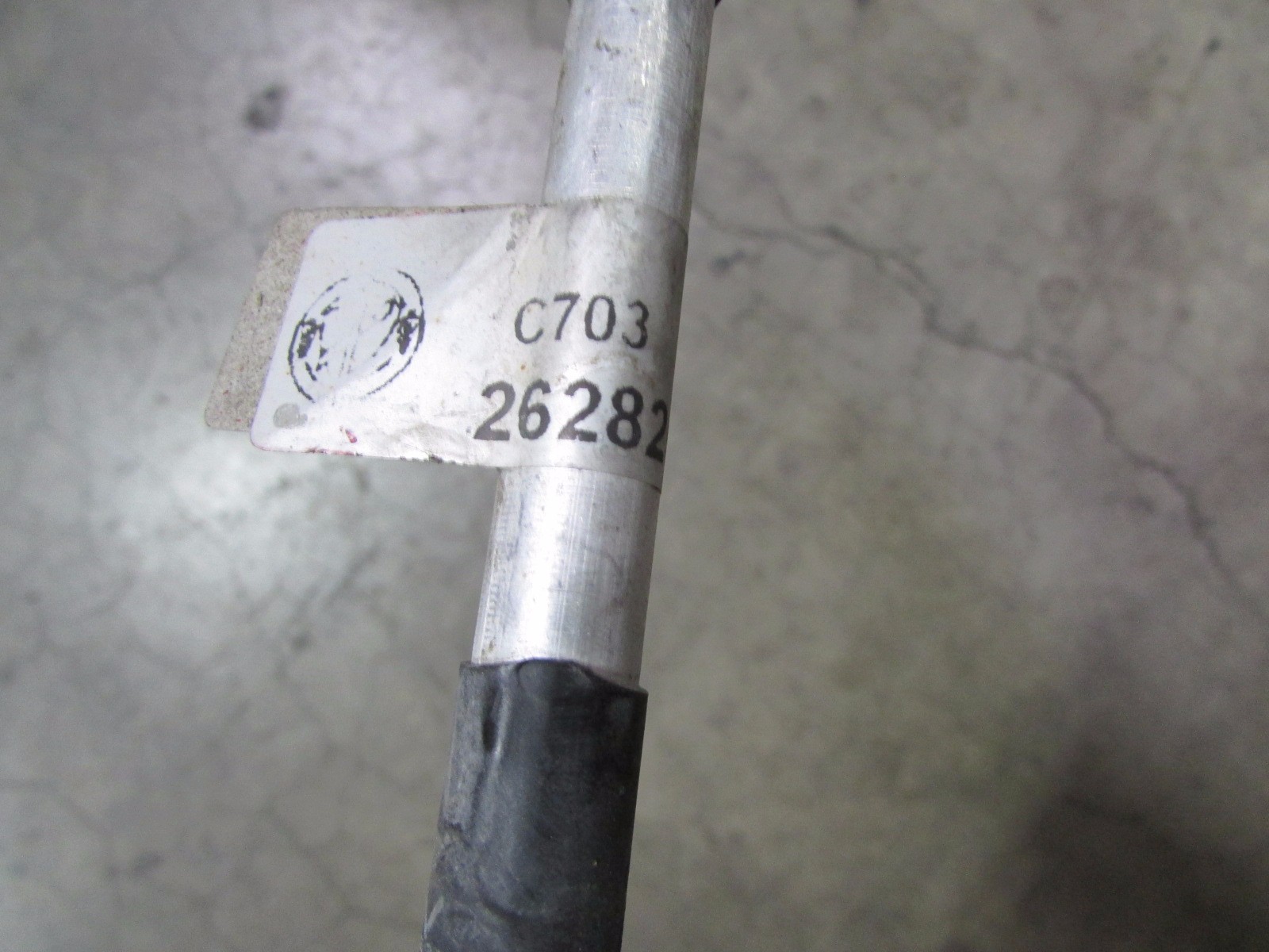 Ferrari 458 Italia, Steering Rack to Cooler Line, Used, P/N 262825
