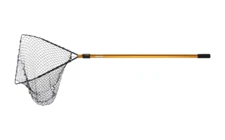 NEW FRABILL HIBER NET 24 X 22 IN HOOP 52" HANDLE COLLAPSIBLE FISHING LANDING NET