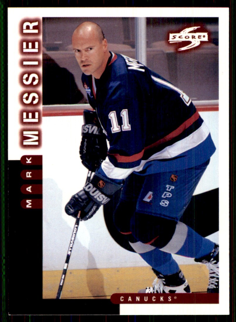 1997-98 Score Mark Messier Vancouver Canucks #85