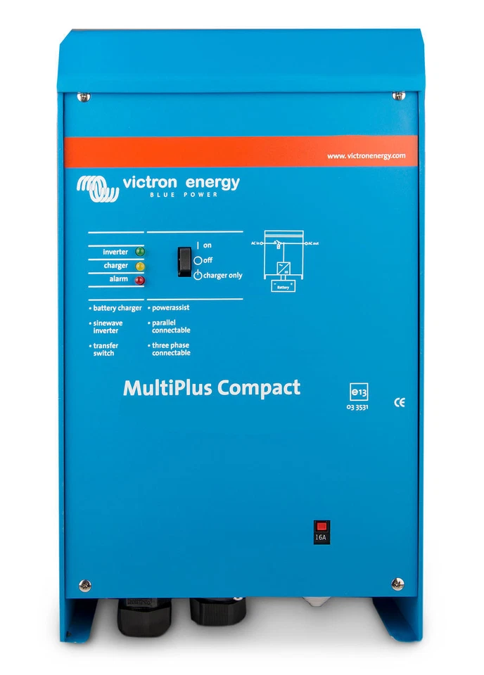 Victron Energy MultiPlus Compact 12V Sine Wave Inverter Voltage Converter