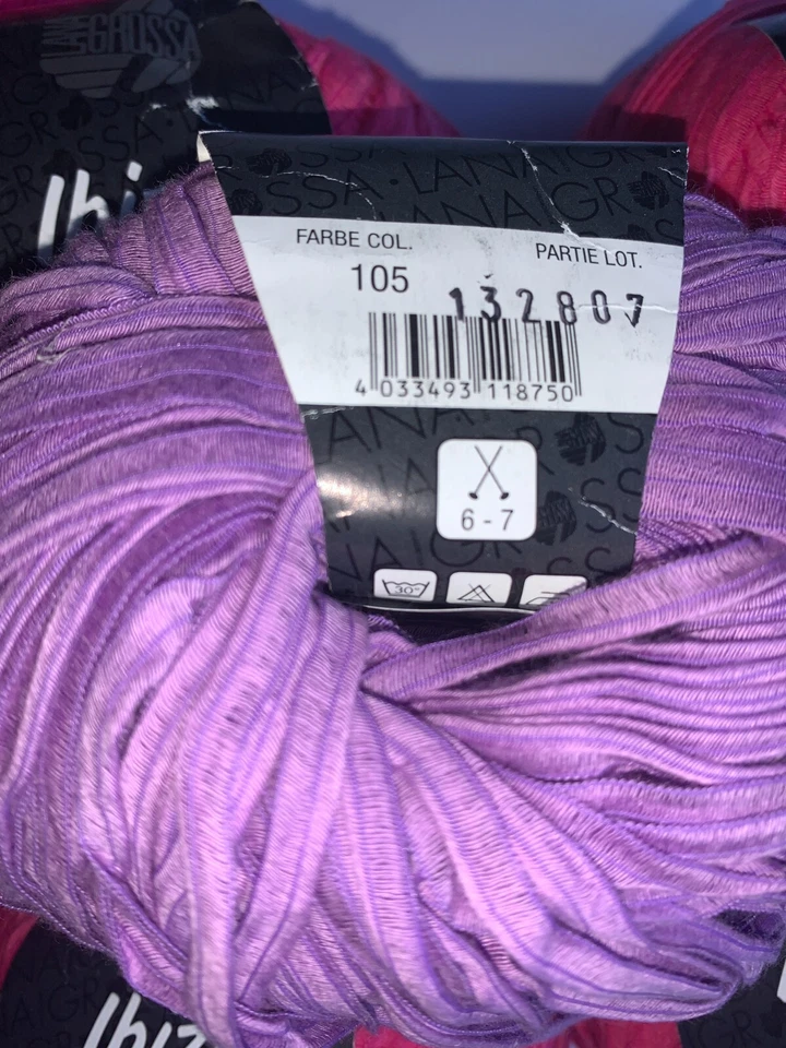 550 g *IBIZA* BÄNDCHENGARN - SOMMERGARN - LANA GROSSA - Bild 4 von 4