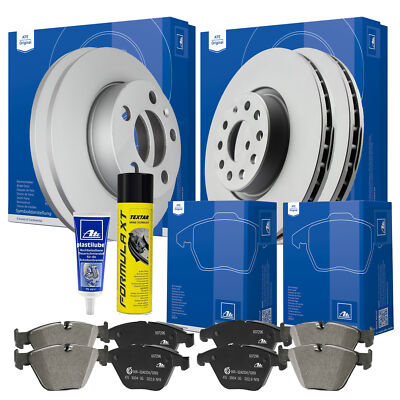 ATE Bremsensatz + Plastilube + Bremsenreiniger Citroen C3 II DS3 C4 VORN Ø266 HI