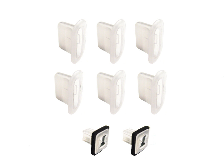 Ford Truck Front Glass Setting Block / Cowl Panel Molded Clip Fastener | 25-Pack | 1 Year Ford Truck Front Glass Setting Block / Cowl Panel Molded Clip Fastener | 25-Pack | 1 Year