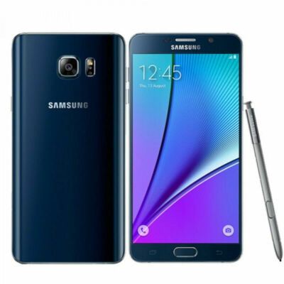  Samsung Galaxy Note 5 SM-N920T 32GB T-mobile Unlocked Smartphone GOOD Blue B+