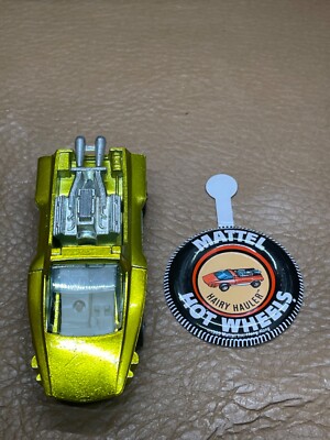 Redline Hot Wheels 69 Hairy Hauler [ LEMON/LIME )  Absolutely Gorgeous BP