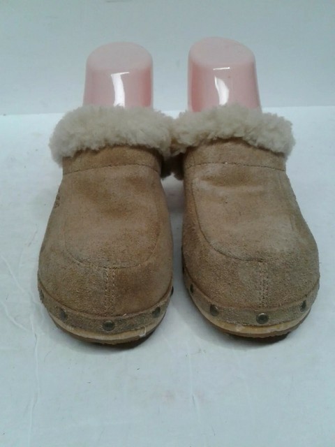 ugg sheepskin clogs