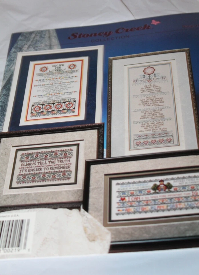 Stoney Creek Ita Life Worth Cross Stitch Patterns - Image 2 of 2