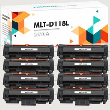8PK Toner Cartridge For Samsung 118L MLT-D118L MLTD118L Xpress M3015DW M3065FW