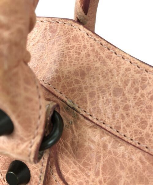 BALENCIAGA The First 2way Handbag Shoulder Bag Salmon pink BALENCIAGA The First 2way Handbag Shoulder Bag Salmon pink