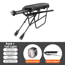 ROCKBROS Bike Rear Rack Carrier Pannier Lugga...