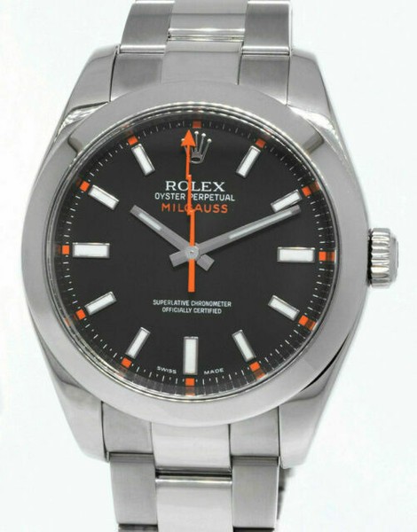 Rolex 116400 Milgauss with Black Dial - DavidSW